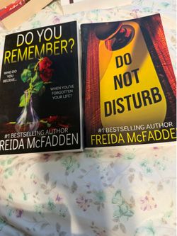 Two Frieda McFadden books