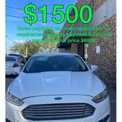2016 Ford Fuison No Credit Check No Requirements 