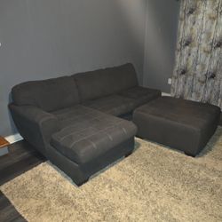 Grey Couch Clean 