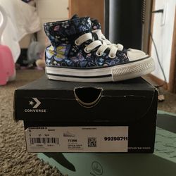 Butterfly Converse for infants 