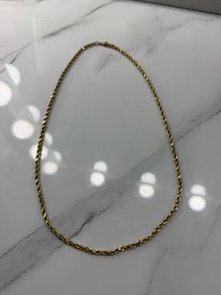 14k Gold Rope Chain