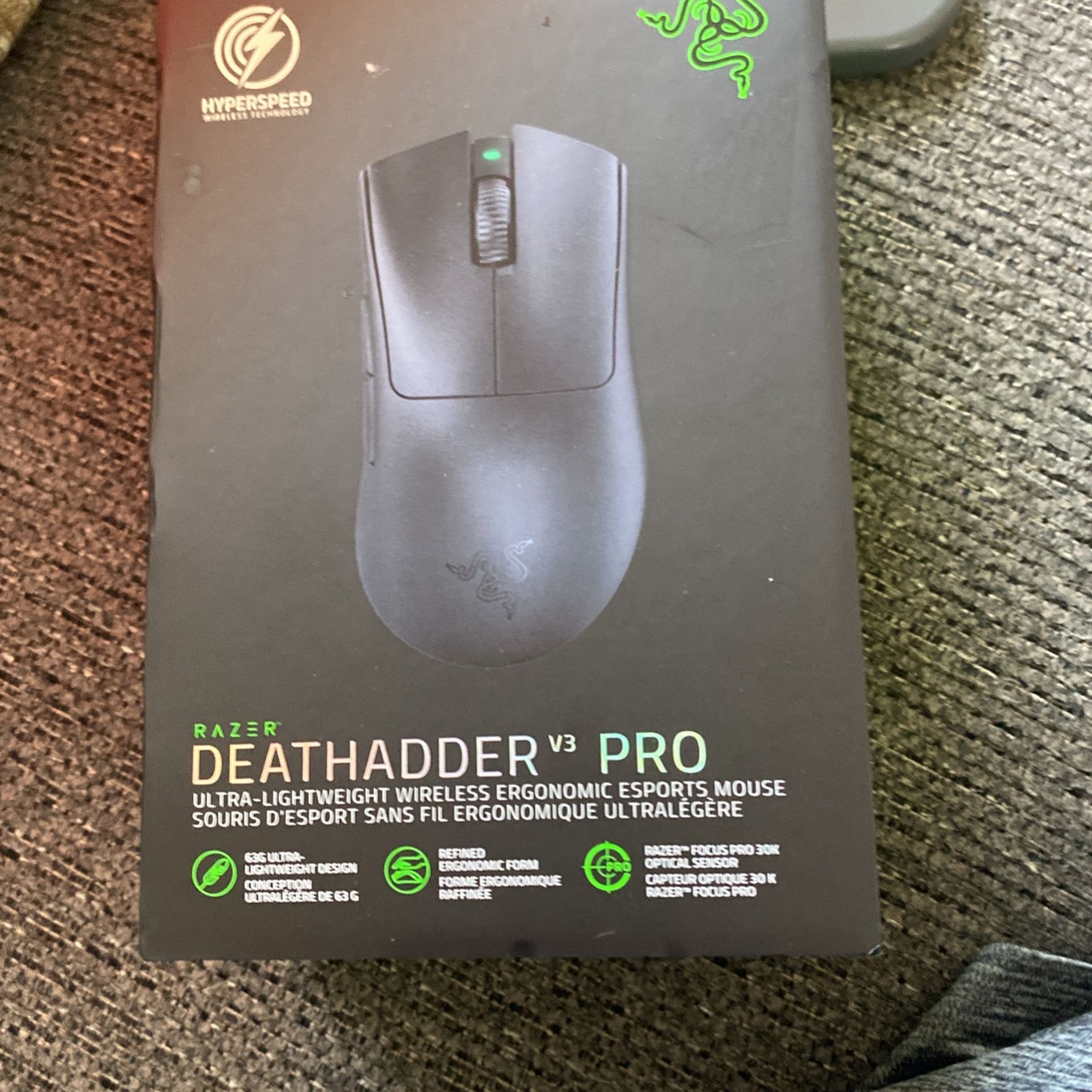 Razer Deathadder V3 Pro With 8k Dongle