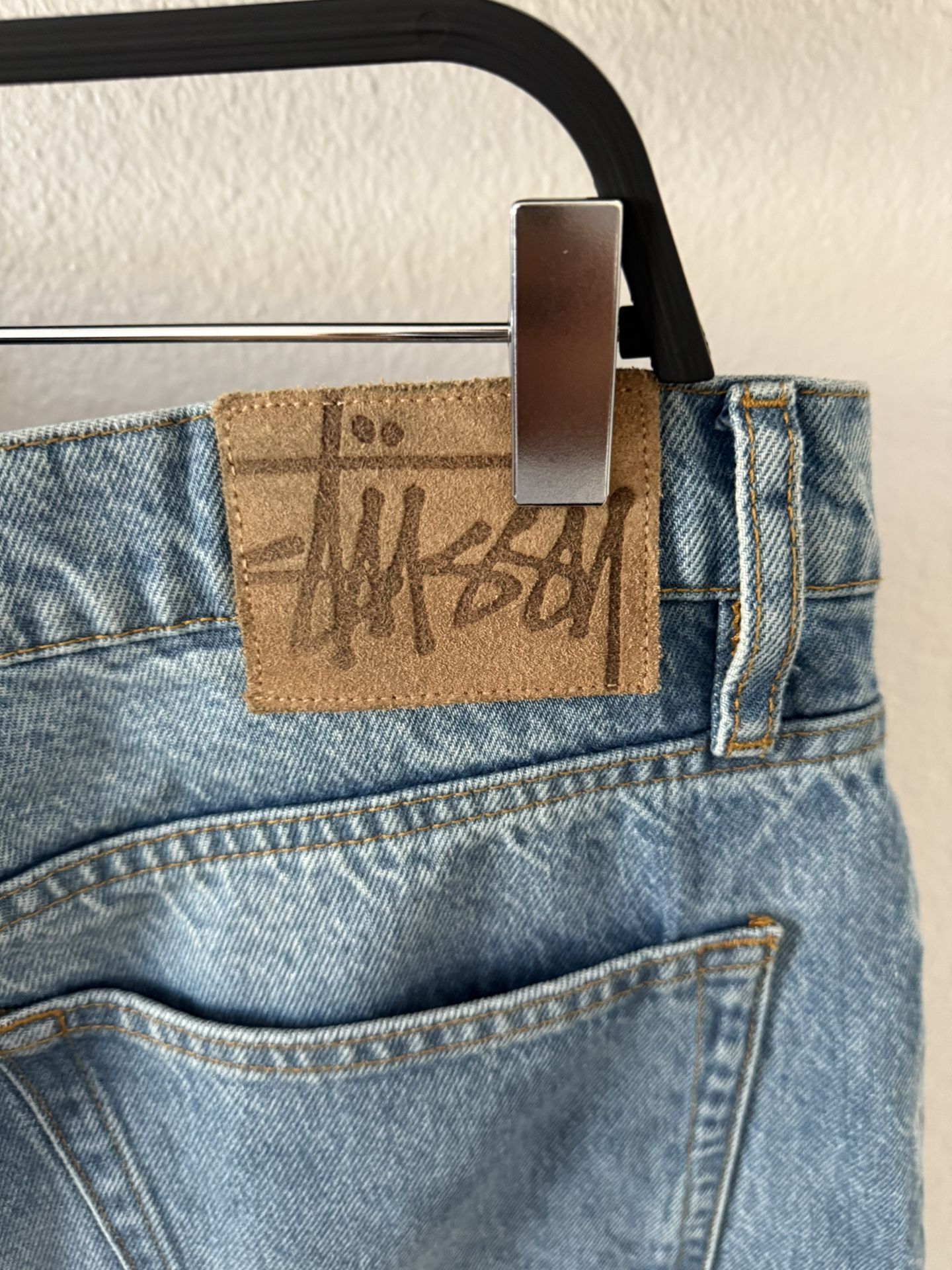 Stussy Big Ol Jeans Washed Blue 34