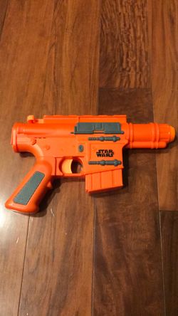 Star Wars Rogue One Captain Cassian Andor Nerf Glow Strike Blaster - Light & Sound!