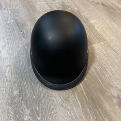 Jockey Style Motorcycle Helmet 