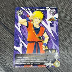 2007 Naruto CCG Ultimate Ninja Storm 3 Naruto Uzumaki x Goku Promo PR 095