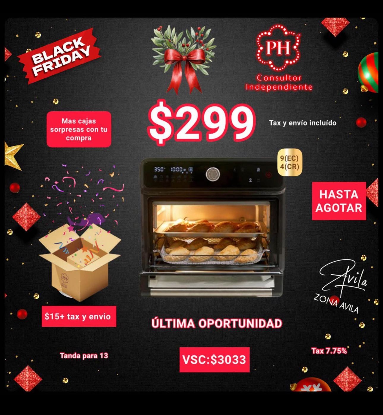 Horno Y Freidora De Aire