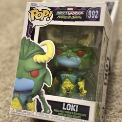 FUNKO POP! MARVEL Mech Strike Monster Hunters Loki # 992 Vinyl Figure 