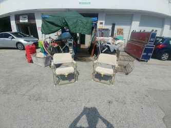 Pompanette Folding Boat Chairs for fighting fish