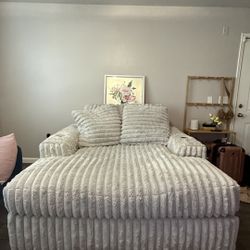 Oversized chaise from Ashleys furniture