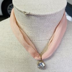 Peachy Pink Choker 