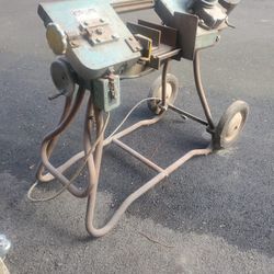 Old Metal Cutting Band Saw