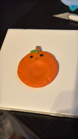 Hand made Pumpkin worry stone