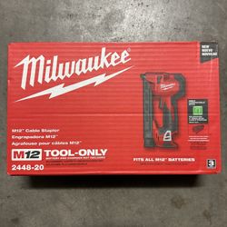 Milwaukee M12 Stapler (Tool Only