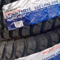 4 New Tires  265/75/16 Mt Atlander Tires