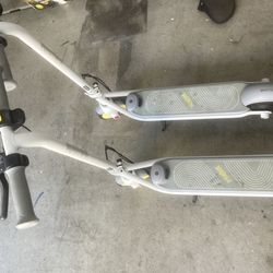 2 ninebot Segway scooters