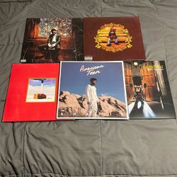 Lot Of 5 Vinyl Records (read desc.)