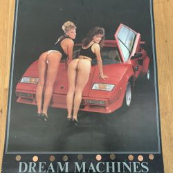 1980s Dream Machines Poster