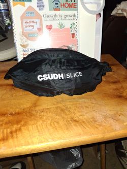 Black Fanny Pack CSUDH Slice