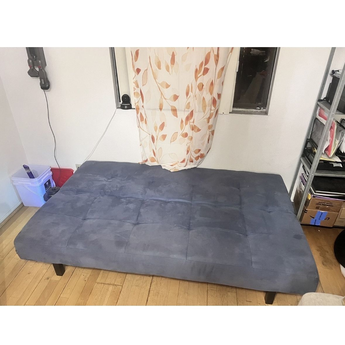 IKEA Balkarp Sleeper Sofa Blue. Used