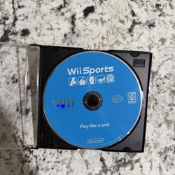 Wii Sports (Nintendo Wii, 2006) disc only