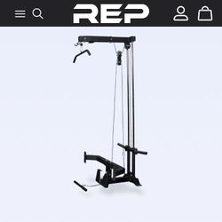 REP Fitness Lat Pulldown And Low Row