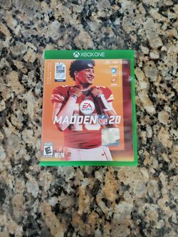 Madden 20 Xbox One