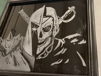 Etched glass