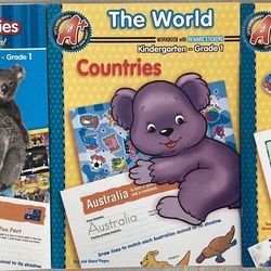 Countries and Landmarks of the World Workbooks-NEW