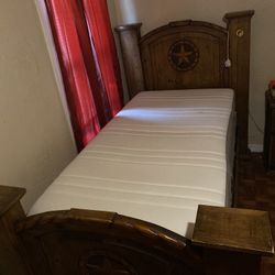 Twin Size Bed 