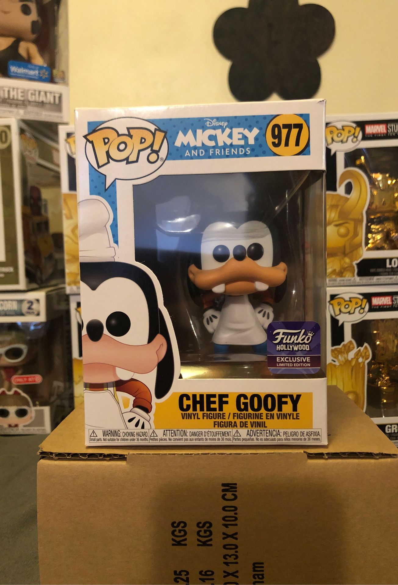 Hollywood shop exclusive chef goofy Funko pop