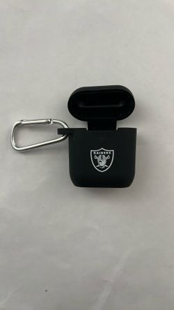 Las Vegas Raiders AirPods case Cover - Black