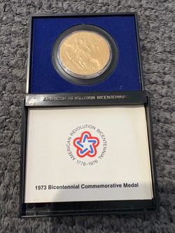 1973 American Revolution Bicentennial Commemorative Medal