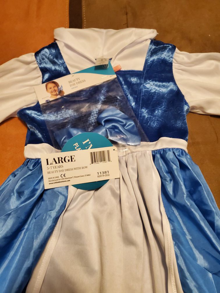 Brand New Beauty and the beast Bell Costume