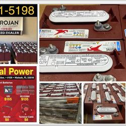 Baterías de golf car nuevas garantía de 1 año 6volt