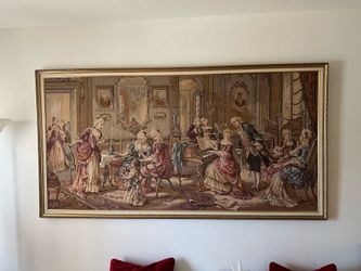 Rococo tapestry wonderful