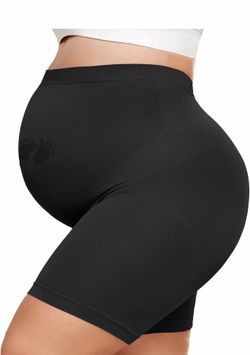 Maternity shapewear under shorts