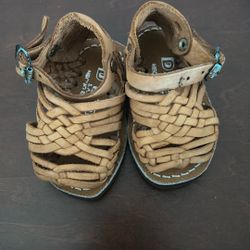 Baby Huaraches  100% Mexicano Leather Sandals 