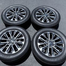(4) 20” Toyota Land Cruiser Wheels Tundra Sequoia Wheels Rines Rims And Tires
