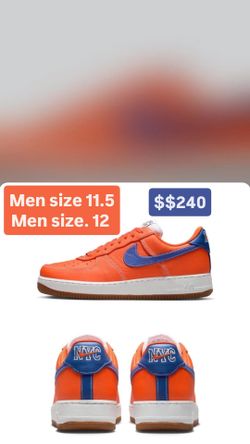 New York Knicks Air Force 1 Men Size 11.5 Men size 12