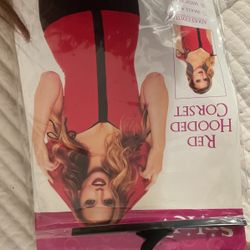 Red Riding Hood Corset Top