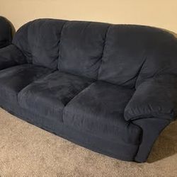 Navy Blue Couch