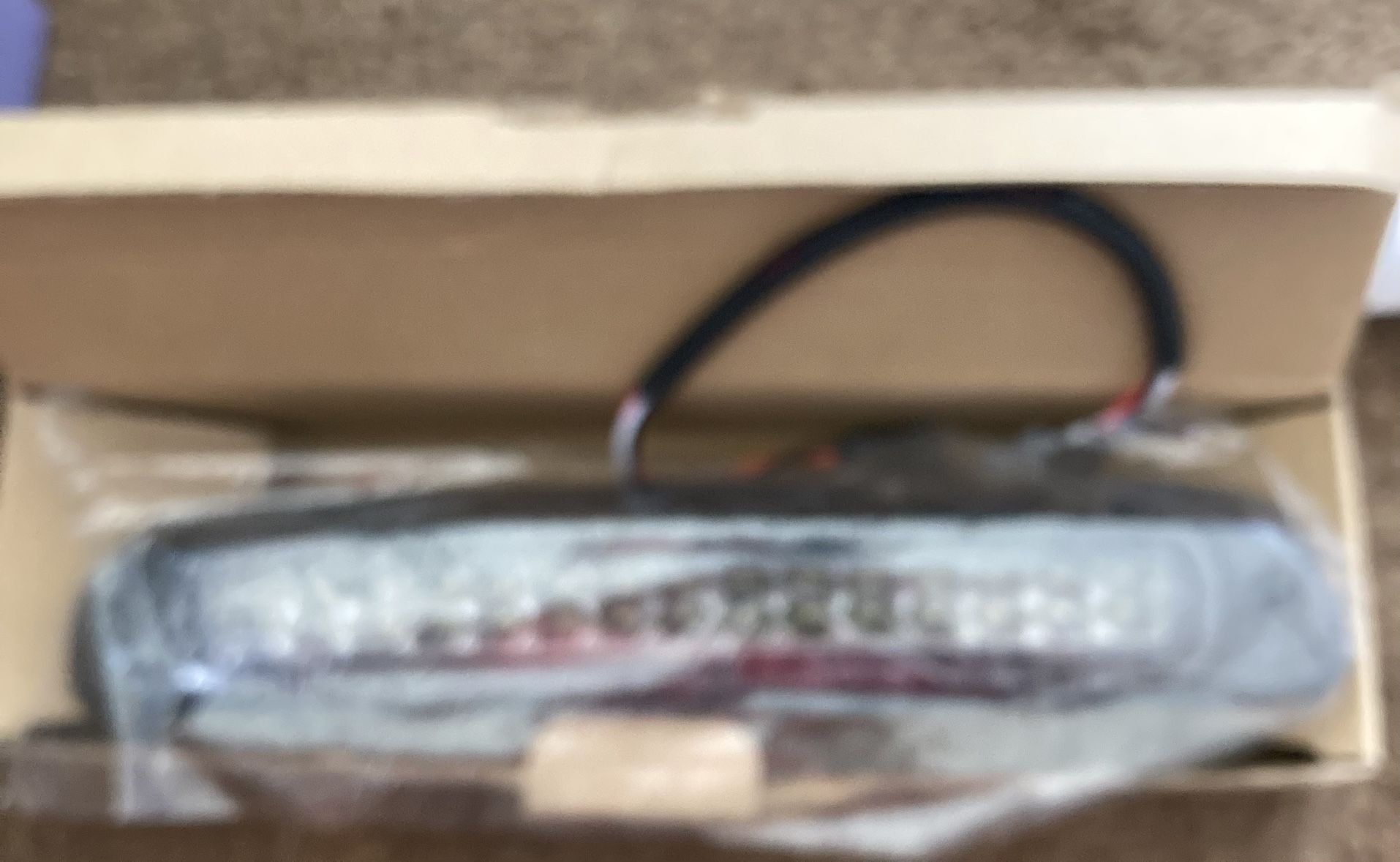 LED smoked third brake light customized for your Ford F250, F350, F450, F550 Super Duty (1) for Ranger (1) with strobe function and su