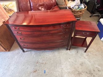 Dresser and nightstand