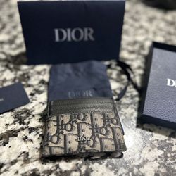 Authentic Dior Card Holder 