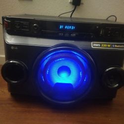 LG X-Boom Cube All-in-one Sound System with 220W Power