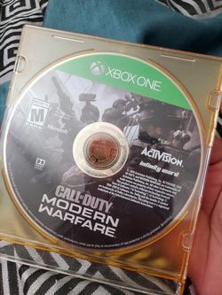 Xbox modern warfare asking 40 or trade for a ps4 version of the game