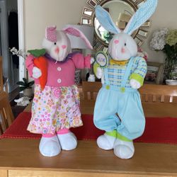 Mrs & Mr Easter Bunny’s 