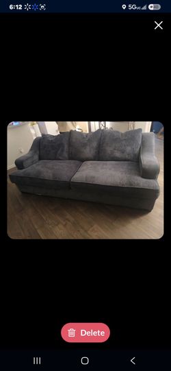 (FREE)Navy 2 seat sofa(FREE)