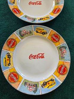 Coca-Cola plates- 2